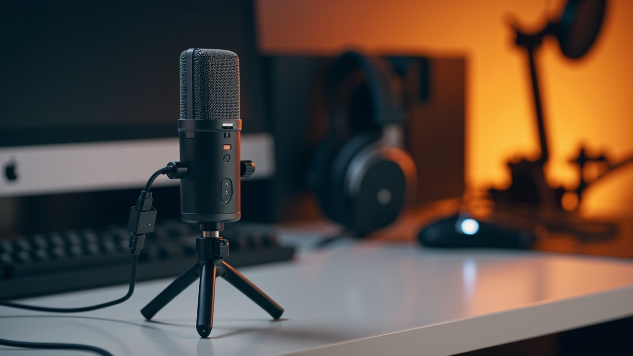 microphone usb fifine pour le gaming: clair et plug and play